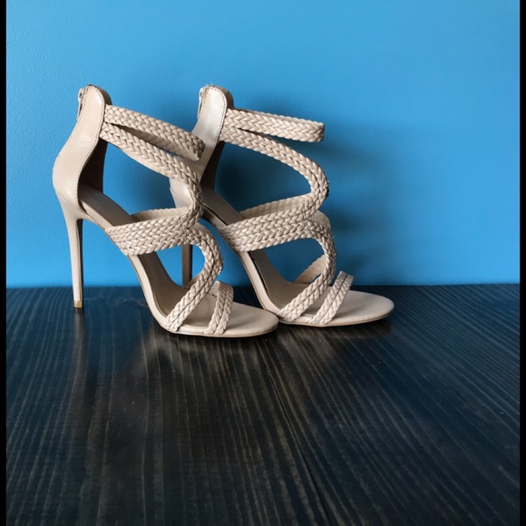 Nude Cage stilettos - Picture 2 of 6